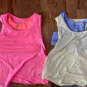 Two Gap Kids 2-in-1 tank with built in bra - kids girls athletic wear tank tops